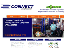 Tablet Screenshot of connectconsultoria.com.br